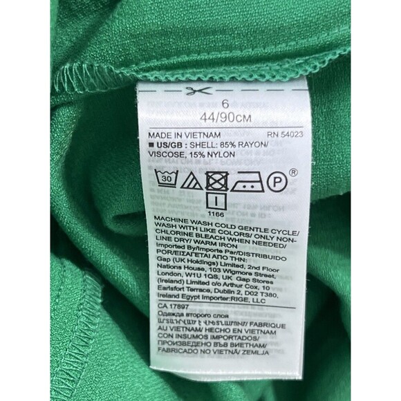 Banana Republic Emerald Green Halter Tiered  Maxi Dress Size 6 - Picture 8 of 9